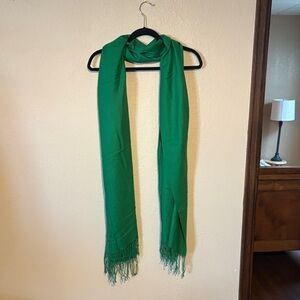 Vibrant Green Scarf